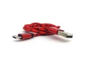 USB cable for android phone and tablet. Royalty Free Stock Photo