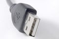 USB cable close up Royalty Free Stock Photo