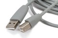 USB cable connectors Royalty Free Stock Photo