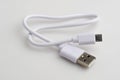 USB Cable Royalty Free Stock Photo