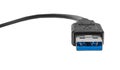 USB 3.0 Cable for Fast Data Transfer and Charging Royalty Free Stock Photo