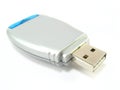 USB card reader Royalty Free Stock Photo