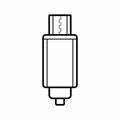 Usb Charger Type Adaptor Icon Vector Royalty Free Stock Photo