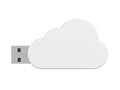 USB Cloud Computing Symbol Royalty Free Stock Photo