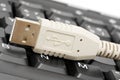 USB connector Royalty Free Stock Photo