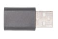 Usb flash drive. Computer usb and usb-c adapter. Royalty Free Stock Photo