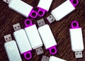 Computer memory. Usb flash drive Royalty Free Stock Photo