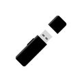USB flash drive icon computer device isolated on white background Royalty Free Stock Photo