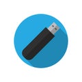 USB flash drive icon. The information carrier