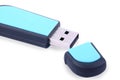 USB Flash Drive. Isolated. Royalty Free Stock Photo