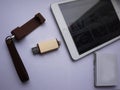 USB flash drive to store your data and multimedia files