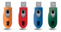 USB Flash Drive Vector Royalty Free Stock Photo