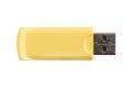 USB flash drive yellow memory stick