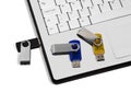 USB Flash drives and laptop