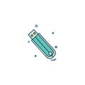 USB icon design vector Royalty Free Stock Photo