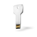 Usb key flash on white Royalty Free Stock Photo
