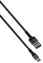 USB and Lightning connector cable , insulated on white background Royalty Free Stock Photo