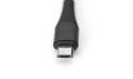 USB micro-b Computer Cable isolated on White Royalty Free Stock Photo