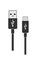 USB and Micro USB connectors for cable, flat design Royalty Free Stock Photo