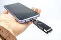 USB 2.0 Micro USB Flash Drive. OTG Memory Stick for Phone. Dual flash card