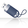 Usb pen drive Royalty Free Stock Photo