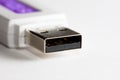 USB pen drive macro Royalty Free Stock Photo