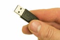 USB plug Royalty Free Stock Photo
