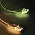 Usb plugs Royalty Free Stock Photo