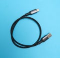 Usb tipe-c wire cable Royalty Free Stock Photo