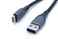 USB Type C Kabel Data Royalty Free Stock Photo