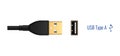 USB Type A Composition Royalty Free Stock Photo