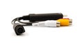USB video audio capture adapter Royalty Free Stock Photo