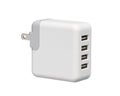 Usb wall charger plug Royalty Free Stock Photo