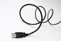 Usb wire Royalty Free Stock Photo