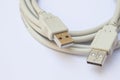 Usb wire Royalty Free Stock Photo