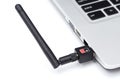 USB wireless adapter Royalty Free Stock Photo