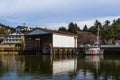 USCG Station Depoe Bay Royalty Free Stock Photo