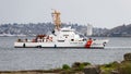US Coast Guard ship USCGC Cuttyhunk in Elliot Bay Seattle