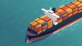 The use of advanced stowage software helps ships efficiently load and balance containers ensuring stability and