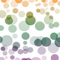 Colorful bubbles background image for multiple use Royalty Free Stock Photo
