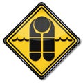 Use life vest and non-swimmers