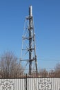 The use of old factory chimneys as the masts of cellular communication.