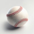 Used Baseball ball isolated on white background Royalty Free Stock Photo