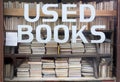 Used Books Sign Royalty Free Stock Photo