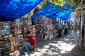Used books street store in Mumbai india