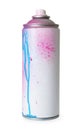 Used can of spray paint Royalty Free Stock Photo