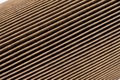 Used car air filter above white background. Car concept repairs