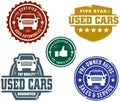 Used Car Sales Stamps