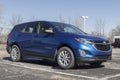 Used Chevy Equinox on display. With current supply issues, Chevrolet is relying on Certified pre-owned car sales while waiting for Royalty Free Stock Photo