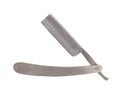 Used classic straight razor, old style